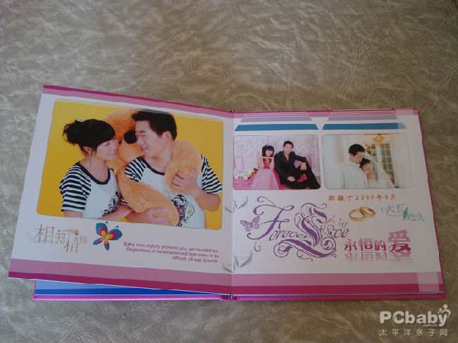 照片書的工藝和影樓是一樣的，很有質(zhì)感
